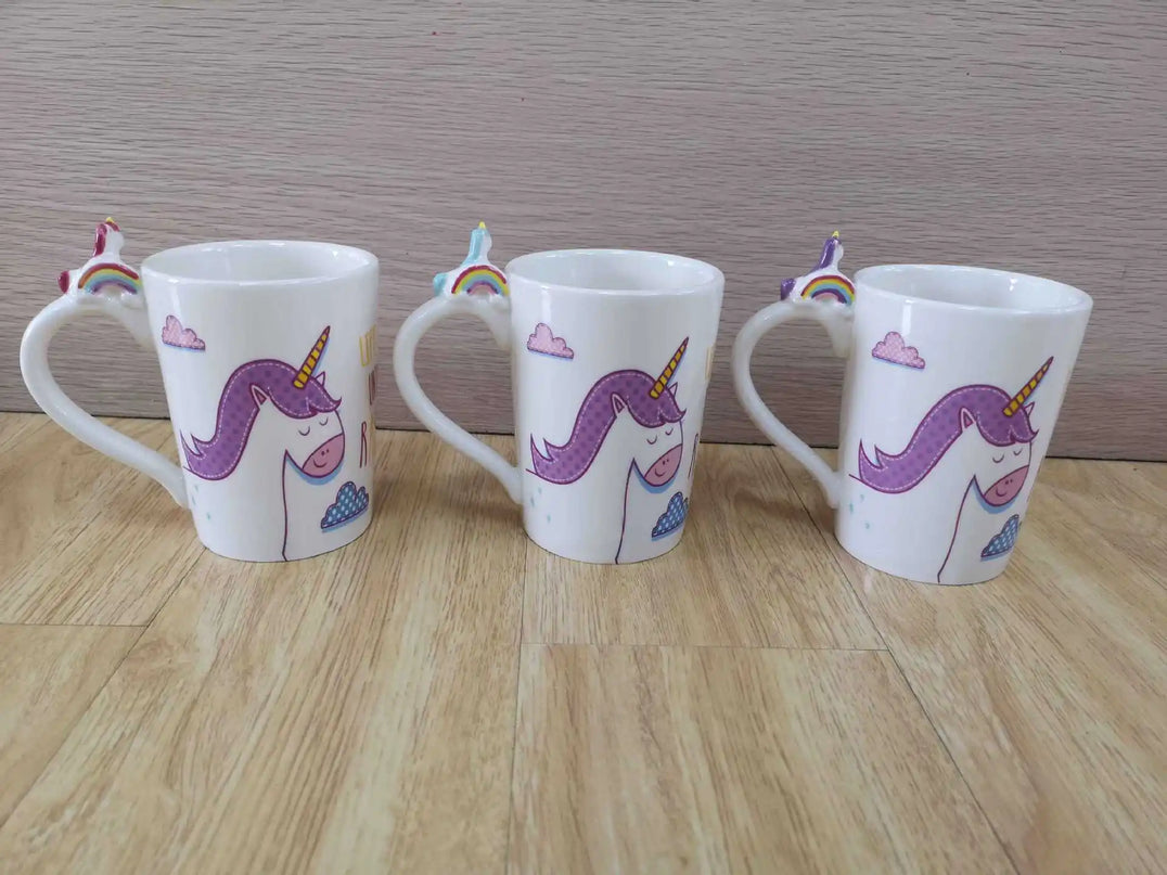 Deine Einhorn Tasse mit Tiergriff!