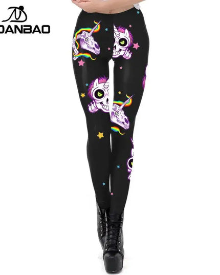 Deine stylische Einhorn Workout Leggings!