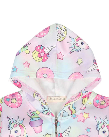 Deine zauberhafte Einhorn Jacke für kleine