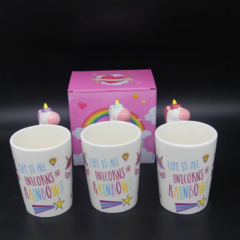 Deine Einhorn Tasse mit Tiergriff!