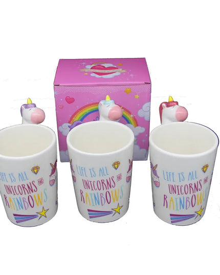 Deine Einhorn Tasse mit Tiergriff!