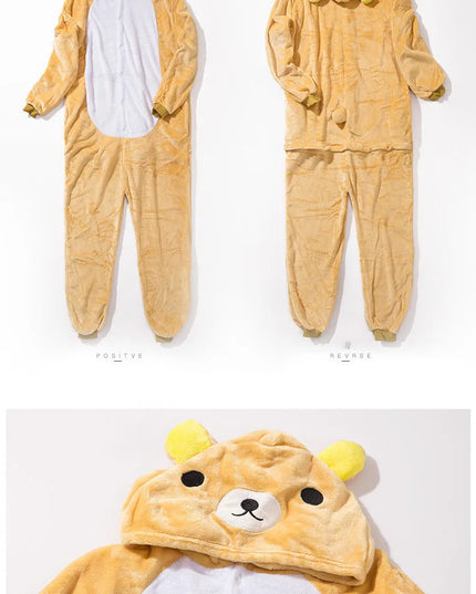 Dein kuscheliger Einhorn Onesie Regenbogen!