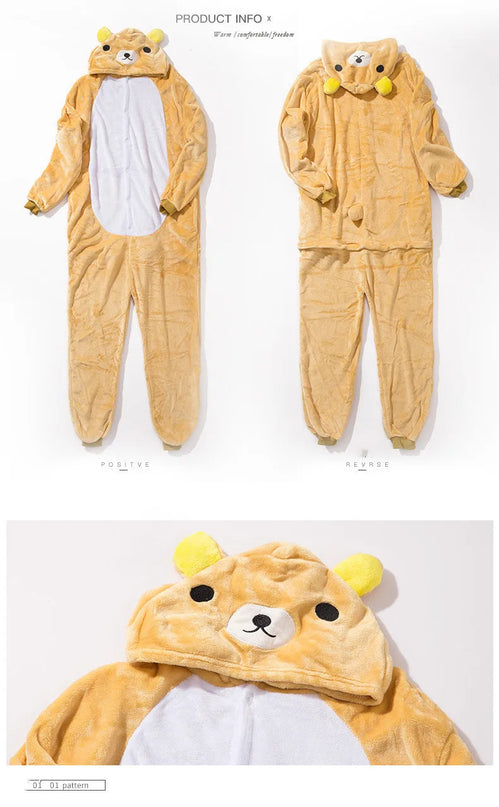 Dein kuscheliger Einhorn Onesie Regenbogen!