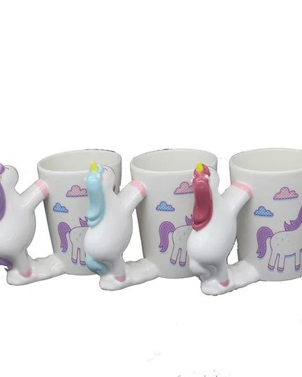 Deine Einhorn Tasse mit Tiergriff!