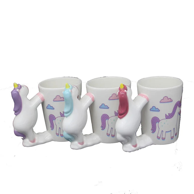Deine Einhorn Tasse mit Tiergriff!