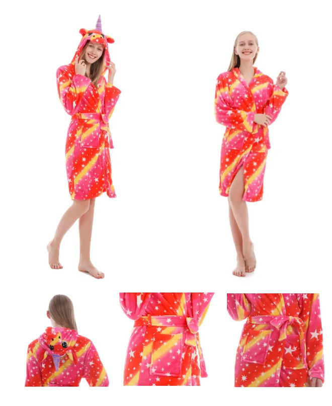 Kuscheliger Einhorn Pyjama für Groß & Klein