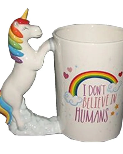 Deine Einhorn Tasse mit Tiergriff!