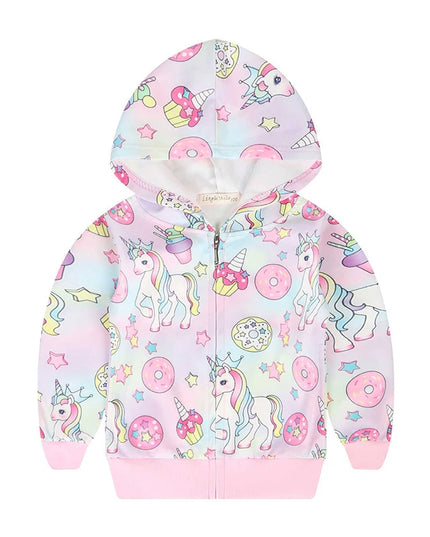 Deine zauberhafte Einhorn Jacke für kleine