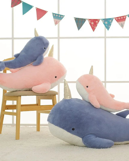 Dein süßer Narwal Einhorn Kissen Freund!