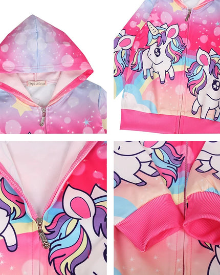 Deine bunte Einhorn Jacke für jeden Tag!
