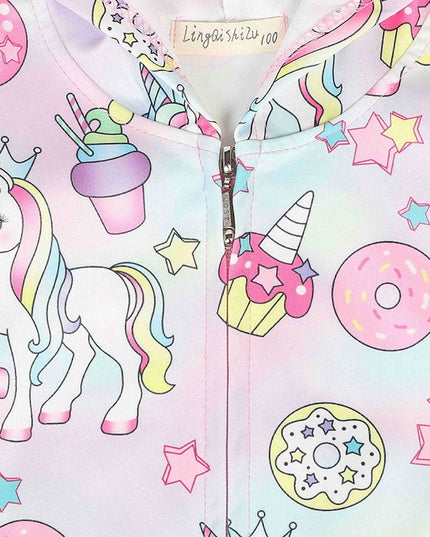 Deine zauberhafte Einhorn Jacke für kleine