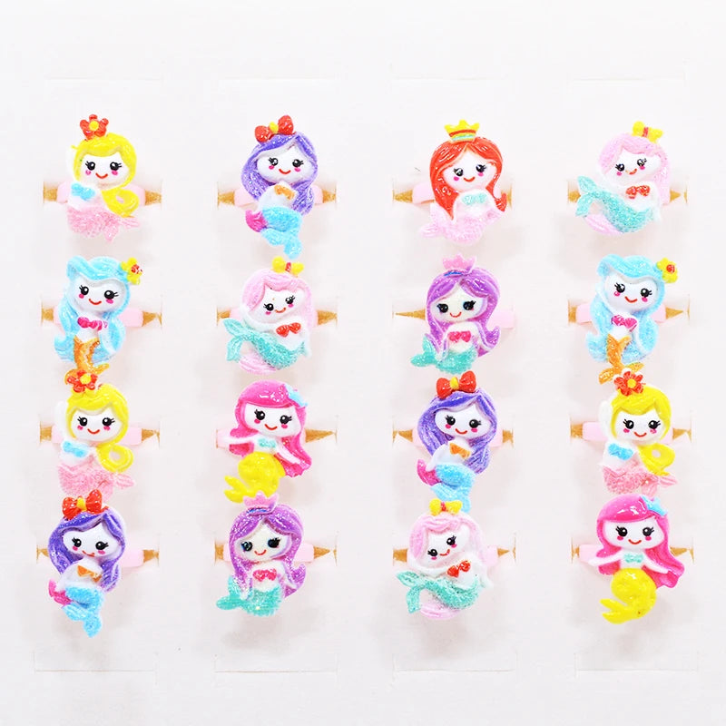 Bunte Einhorn Ringe für kleine Träumer!