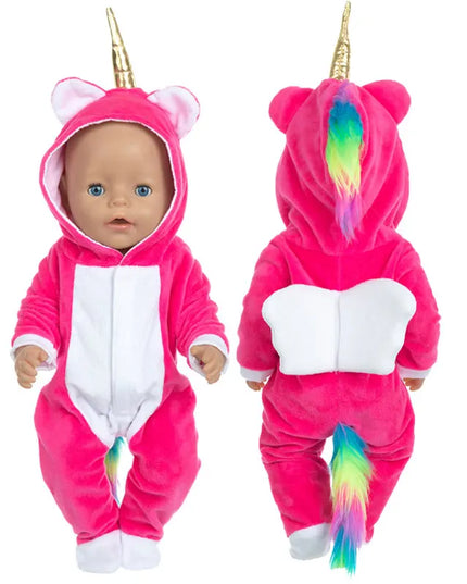 Deine Puppe im Einhorn-Zauber-Look!