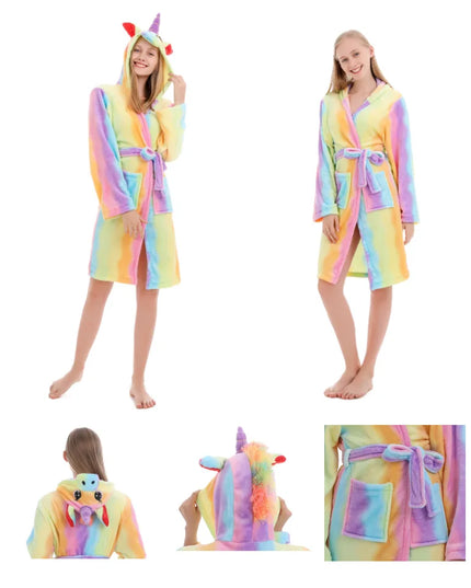 Kuscheliger Einhorn Pyjama für Groß & Klein