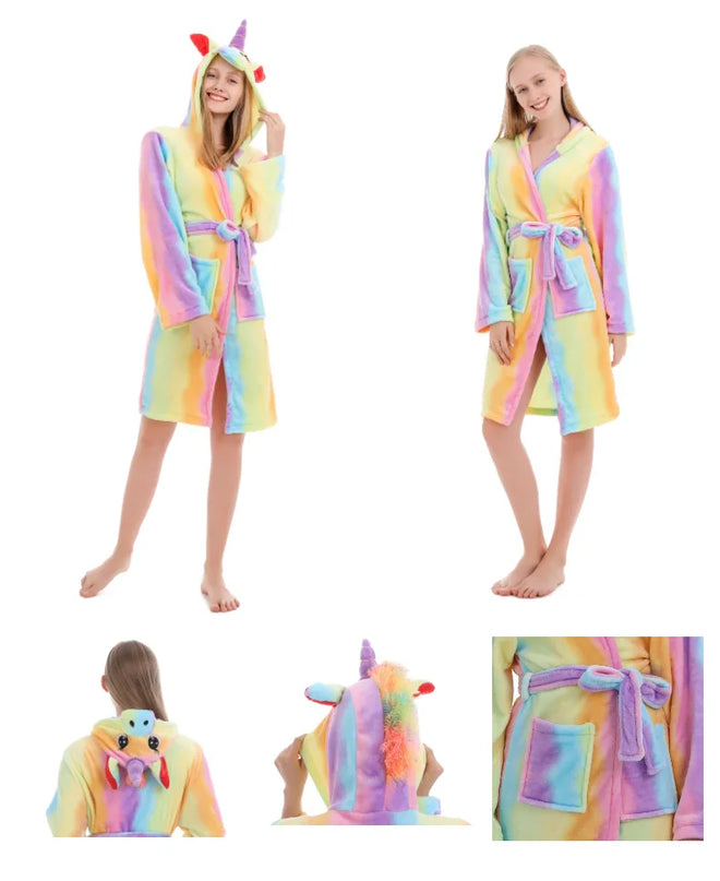 Kuscheliger Einhorn Pyjama für Groß & Klein
