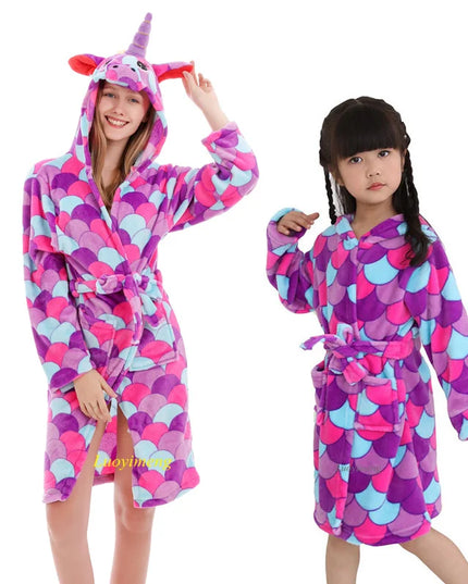 Kuscheliger Einhorn Pyjama für Groß & Klein