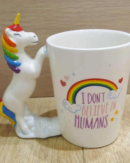 Deine Einhorn Tasse mit Tiergriff!
