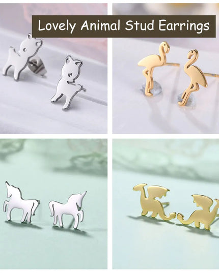 Deine strahlenden Einhorn Ohrringe!