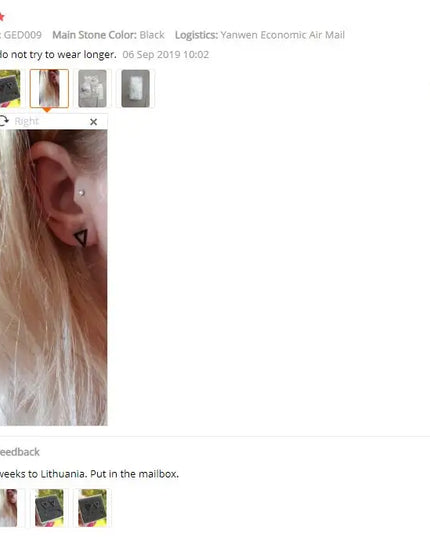 Deine filigranen Einhorn Ohrringe!