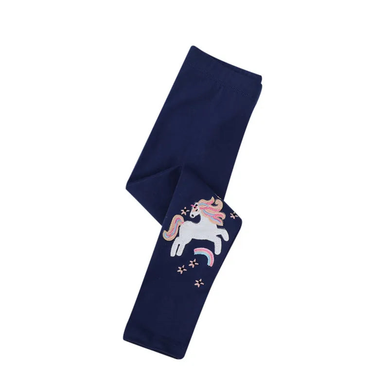Deine coole Einhorn Leggings mit Stickerei