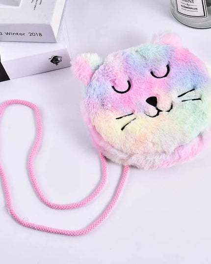 Deine Einhorn Umhängetasche Plüsch Oval