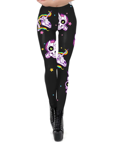 Deine stylische Einhorn Workout Leggings!