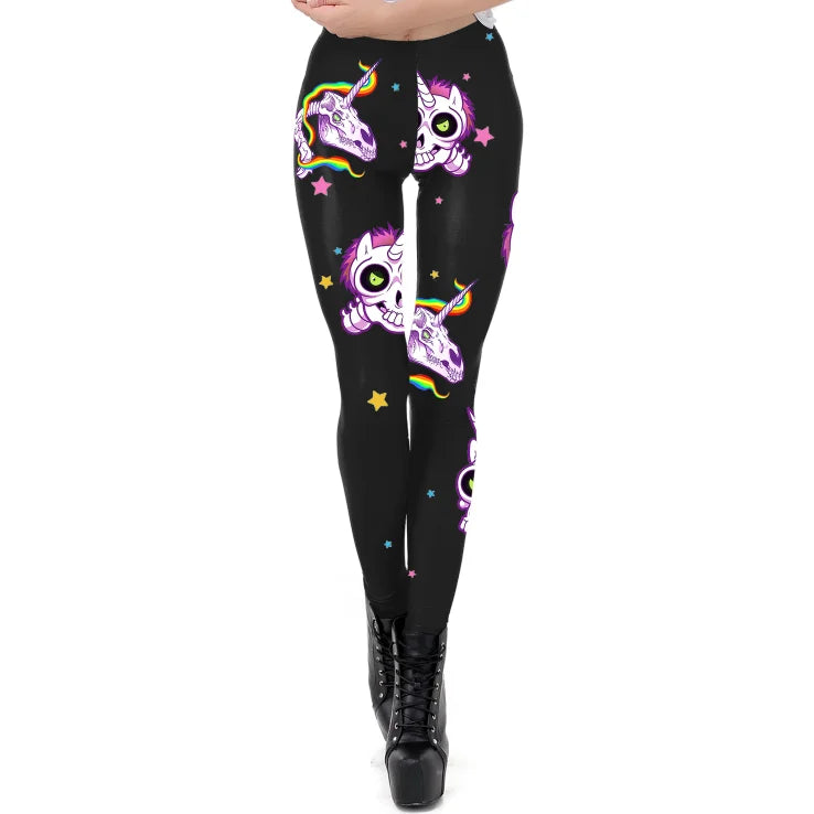 Deine stylische Einhorn Workout Leggings!