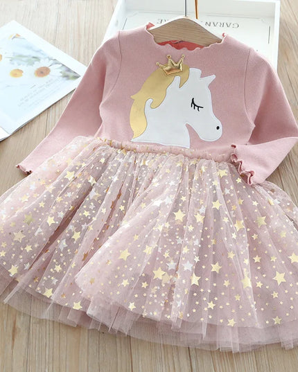 Dein Riesen Einhorn Traumkleid Pink