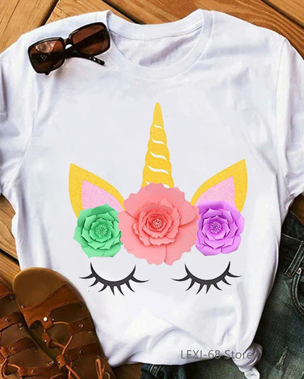 Fühle die Magie mit diesem Einhorn T-Shirt!