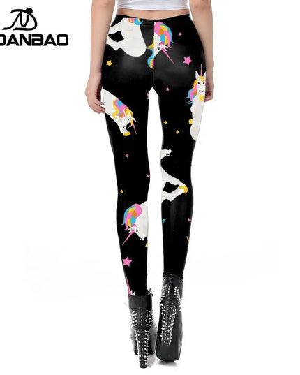 Deine Einhorn Leggings mit frechem