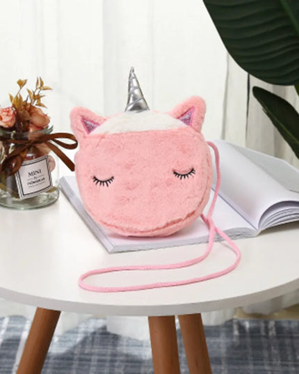 Deine flauschige Einhorn Umhängetasche!