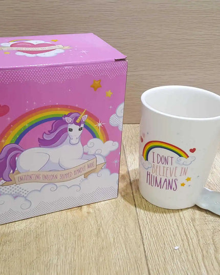 Deine Einhorn Tasse mit Tiergriff!