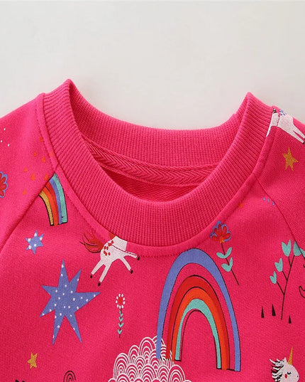 Dein zauberhafter Einhorn Hoodie Regenbogen!