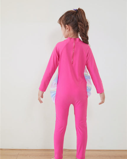 Glitzernder Einhorn Schwimmanzug für dich!