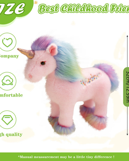 Dein Regenbogen Einhorn Kissen zum Liebhaben!
