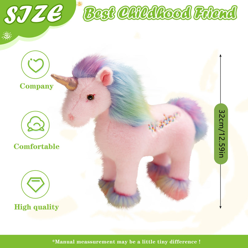 Dein Regenbogen Einhorn Kissen zum Liebhaben!