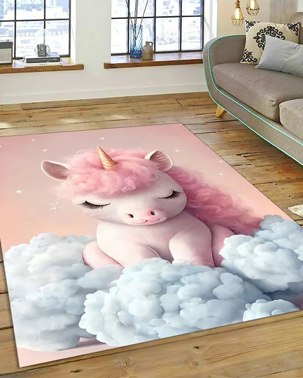 Dein Einhorn Sessel als 3D Traum-Teppich!