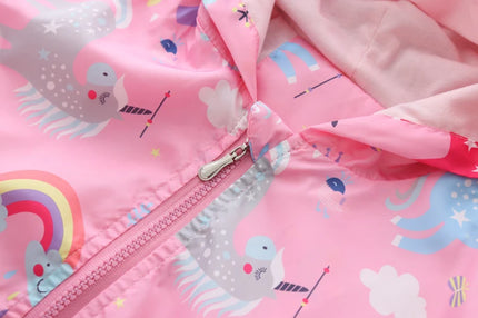 Frühlingsgefühle mit deiner Einhorn Jacke!