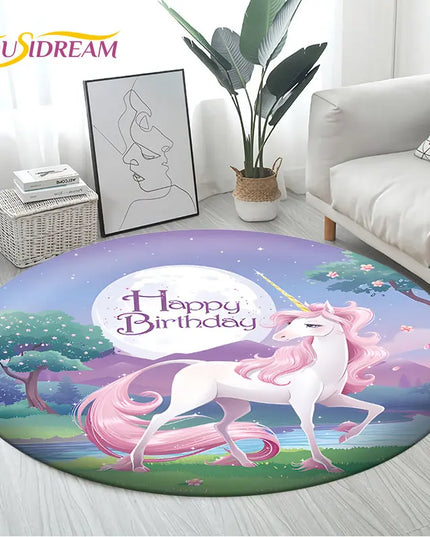 Dein runder Einhorn Sessel zum Spielen!
