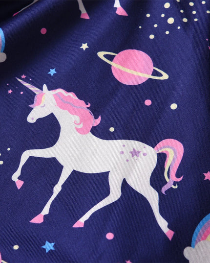 Deine süße Einhorn Leggings mit Rock – 2 in