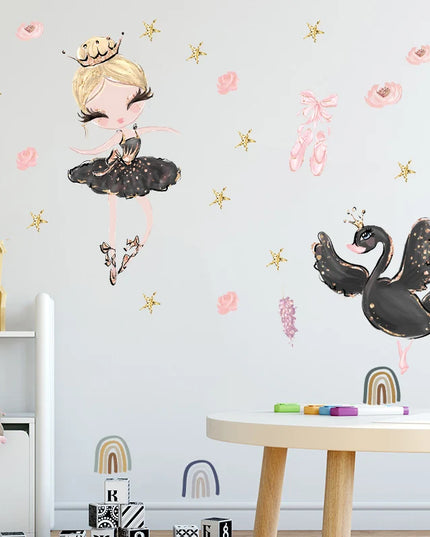 Dein Einhorn Regenbogen Wandtattoo –