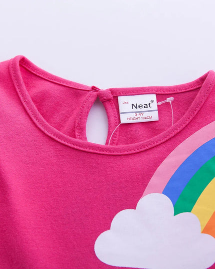 Strahlendes Einhorn Kleid für deine