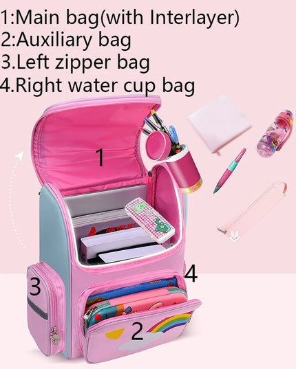 Dein großer pinker Einhorn Rucksack zum