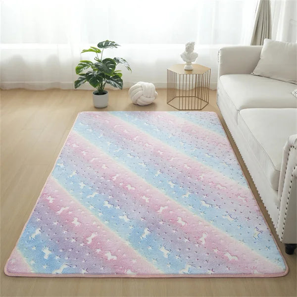 Leuchtender Einhorn Sessel Regenbogen