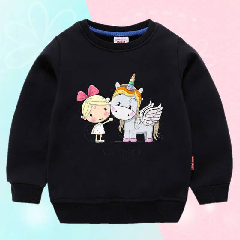 Cooler Einhorn Pullover für kleine Abenteurer