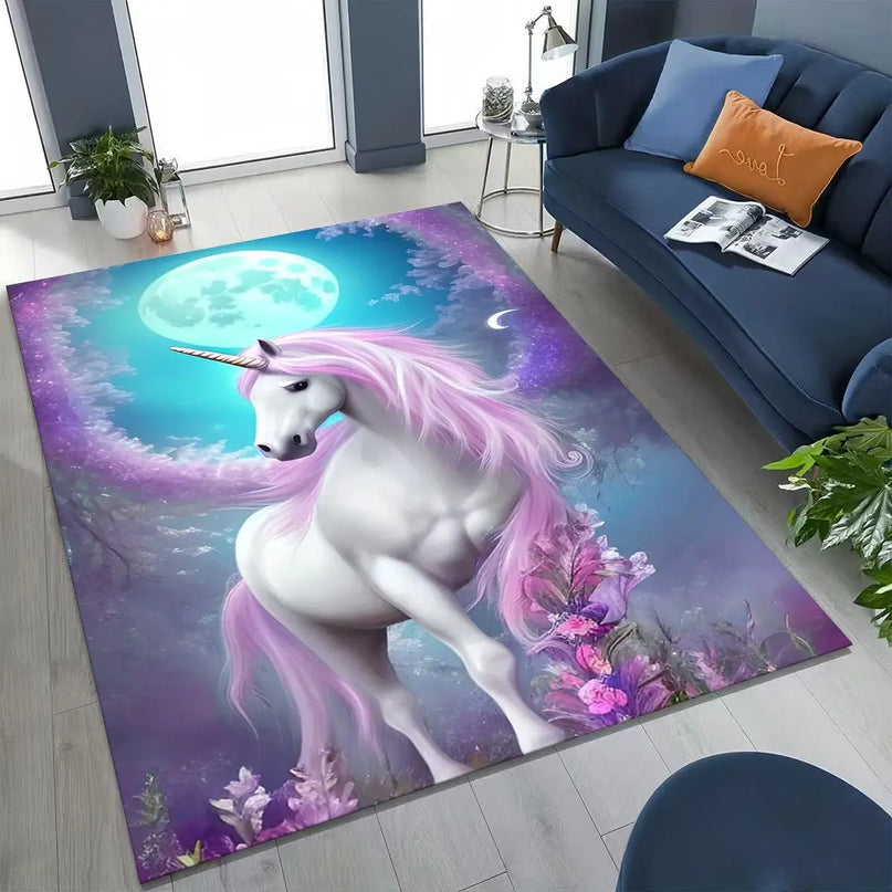 Dein Einhorn Sessel Regenbogen-Mädchen