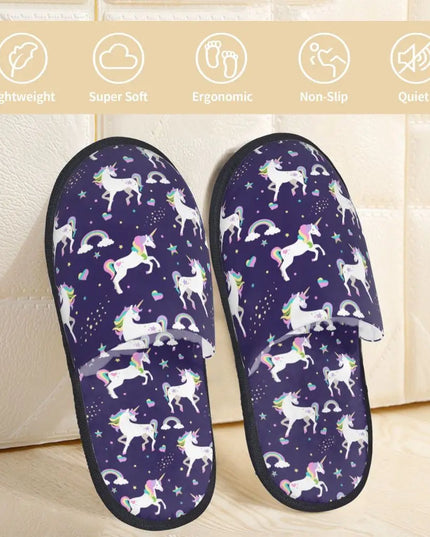 Deine kuscheligen Einhorn Hausschuhe zum
