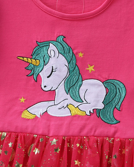 Dein zauberhaftes Einhorn Kleid Blau!