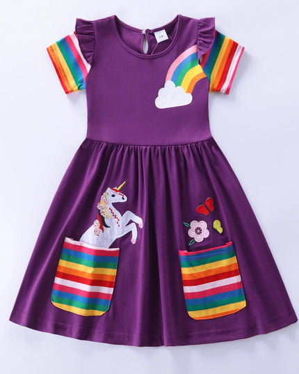 Dein strahlendes Einhorn Kleid für warme