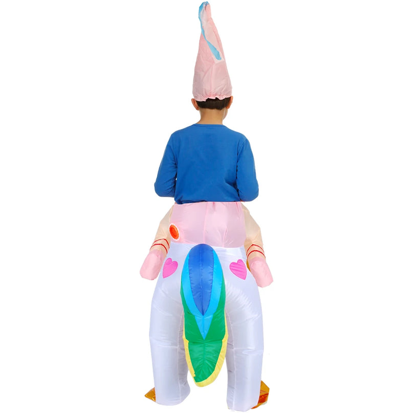 Dein buntes Pegasus-Einhorn Kostuem (Kids)